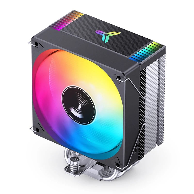 Jonsbo CR-1000 Max ARGB Silent Series 120MM Single-Tower CPU Cooler (Black, White)