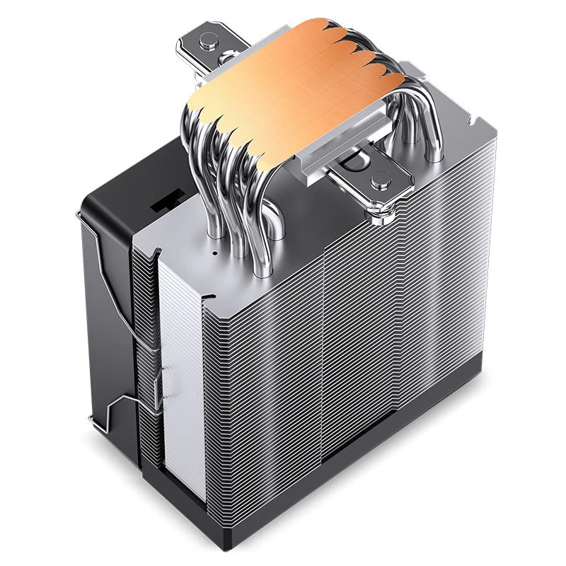 Jonsbo CR-1000 Max ARGB Silent Series 120MM Single-Tower CPU Cooler (Black, White)