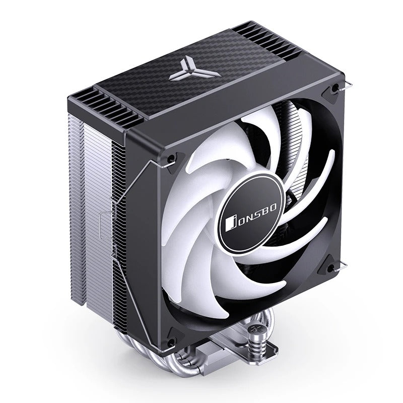 Jonsbo CR-1000 Max ARGB Silent Series 120MM Single-Tower CPU Cooler (Black, White)