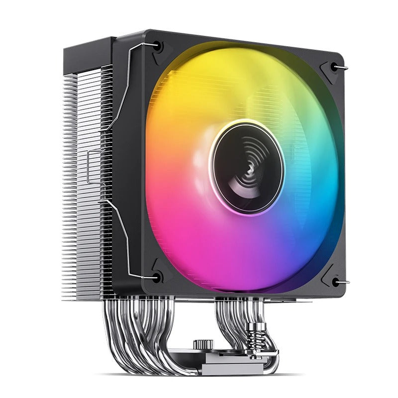 Jonsbo CR-1000 Max ARGB Silent Series 120MM Single-Tower CPU Cooler (Black, White)
