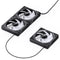 Jonsbo ZK-120B ARGB 3-in-1 Magic Fan (Black)