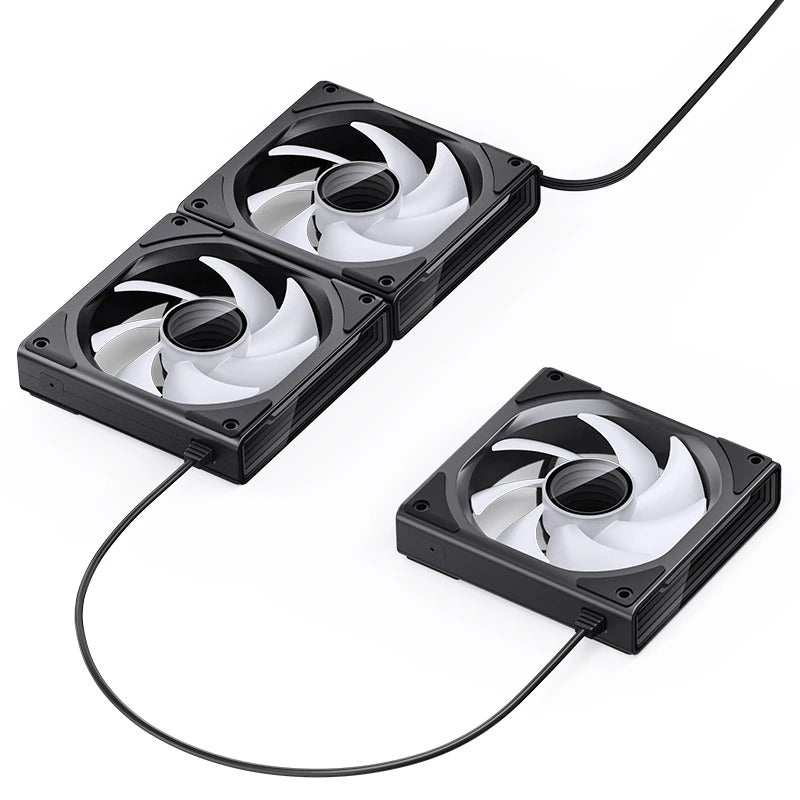 Jonsbo ZK-120B ARGB 3-in-1 Magic Fan (Black)