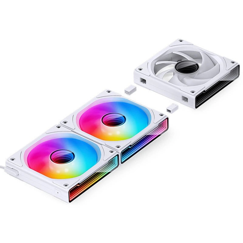 Jonsbo ZK-120WR ARGB 3-in-1 Magic Fan (White)