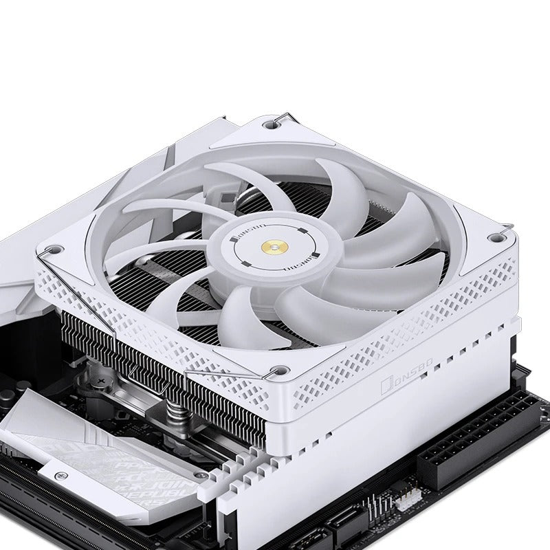 Jonsbo HP-600 Top Flow CPU Cooler (Black, White)