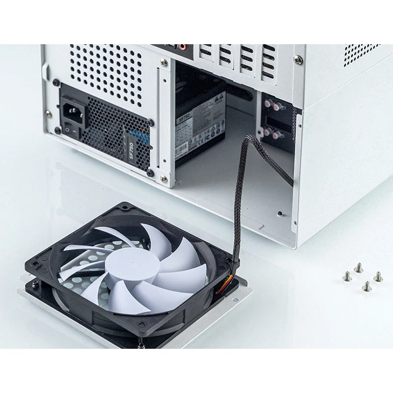 Jonsbo N4 NAS Computer Case (Black, White)