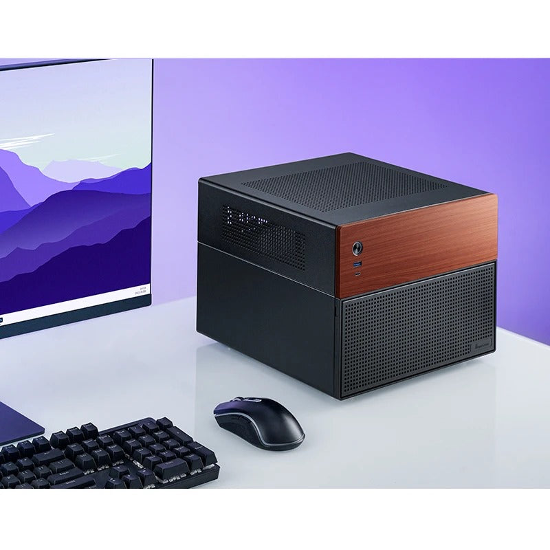 Jonsbo N4 NAS Computer Case (Black, White)