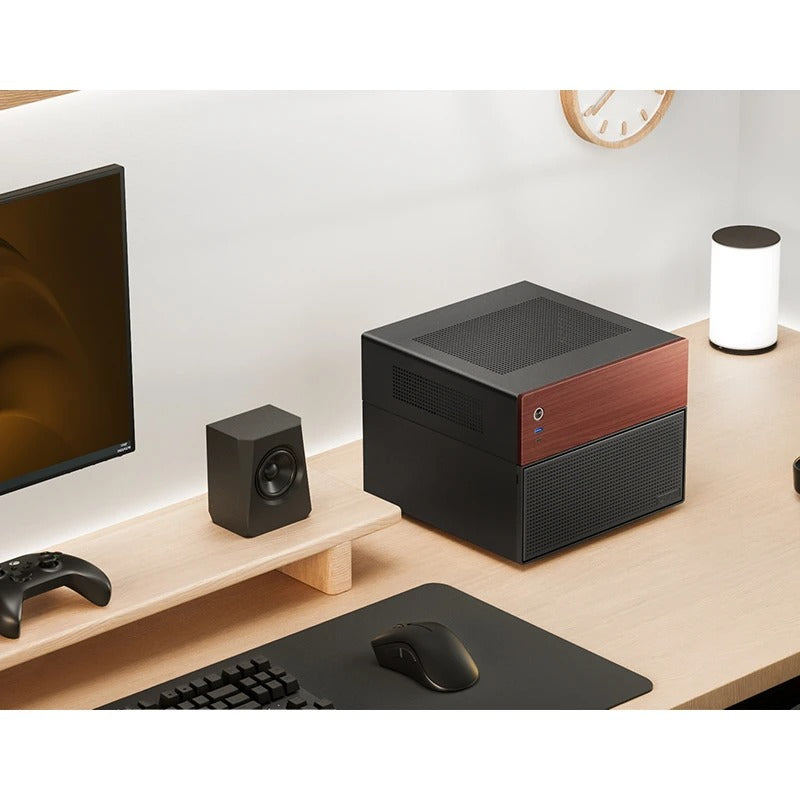 Jonsbo N4 NAS Computer Case (Black, White)
