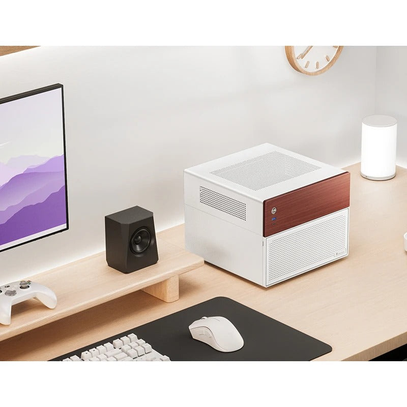 Jonsbo N4 NAS Computer Case (Black, White)