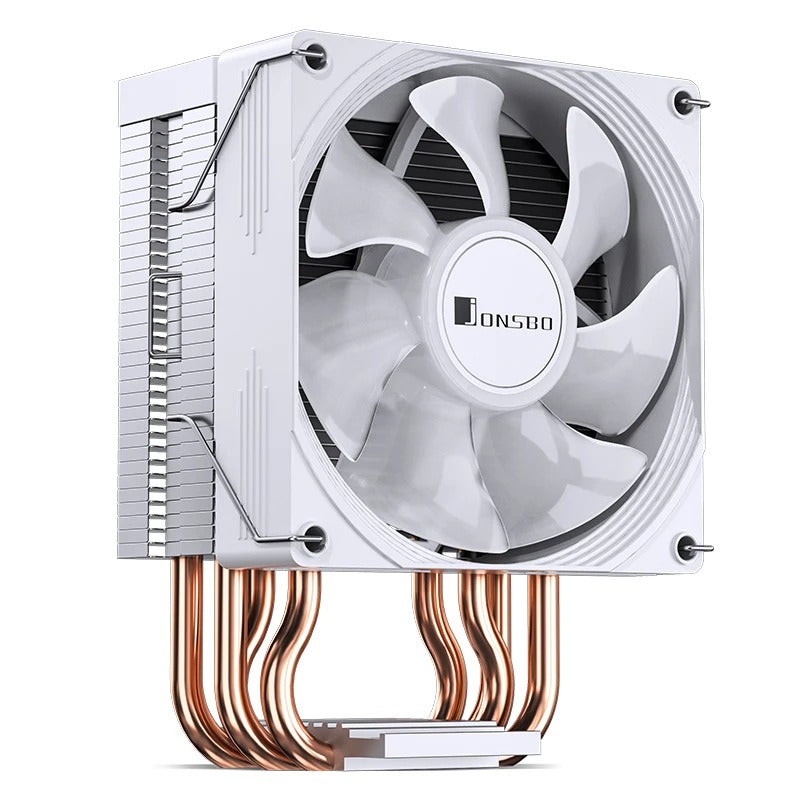 Jonsbo CR-1300 EVO 90MM Single-Tower CPU Cooler (Black, White)