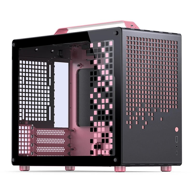 Jonsbo Z20 M-ATX Computer Case (Black, Orange/Black, Pink/White, White)