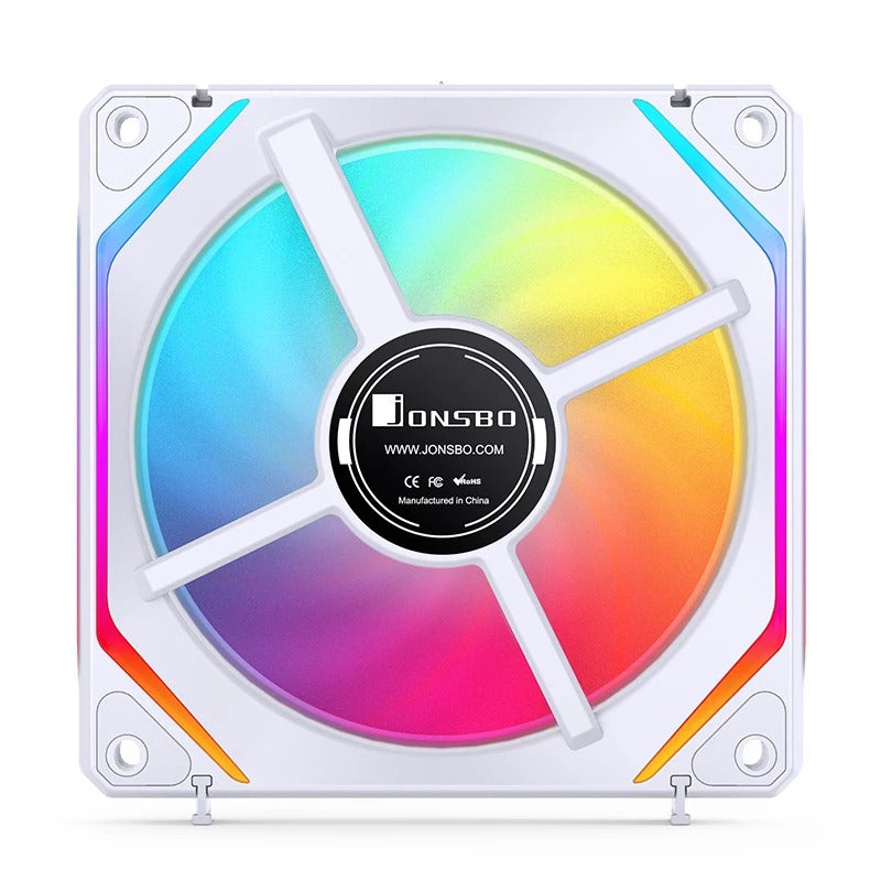 Jonsbo ZL-120W ARGB 3-in-1 Magic Fan (White)