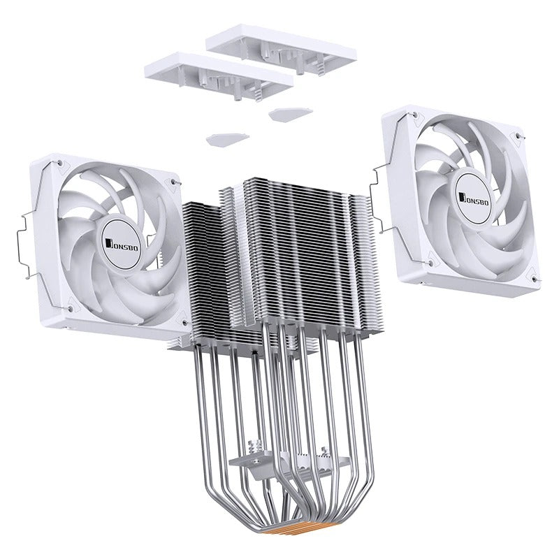 Jonsbo CR-3000E 120MM Dual-Fan / Dual-Tower CPU Cooler