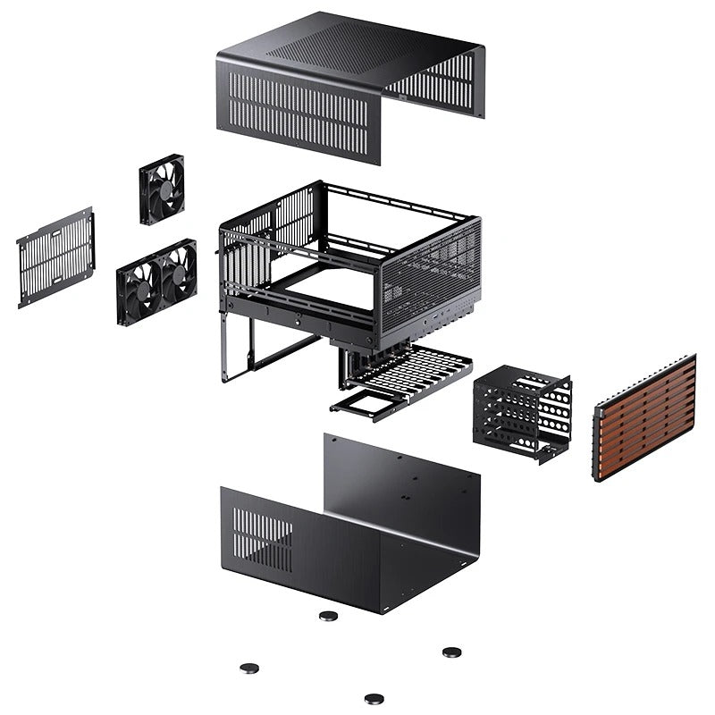 Jonsbo N5 NAS Computer Case (Black)