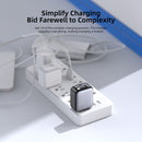 Vyvylabs Swiftshine GaN Fast Charger 65W C with Retractable C Cable