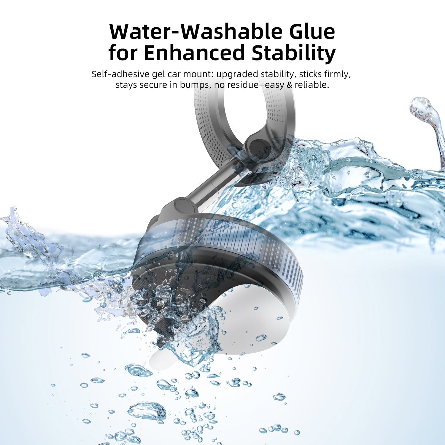 Vyvylabs Z05 360 Degrees Rotation Magnetic Car Holder Suction Cup Ver
