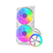 DarkFlash AquaGlow DG240 ARGB AIO 240mm Liquid CPU Cooler