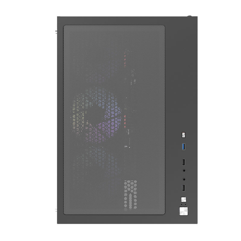 DarkFlash C285P V2 Tempered Glass Side Panel Dual Chamber Luxury ATX PC Case