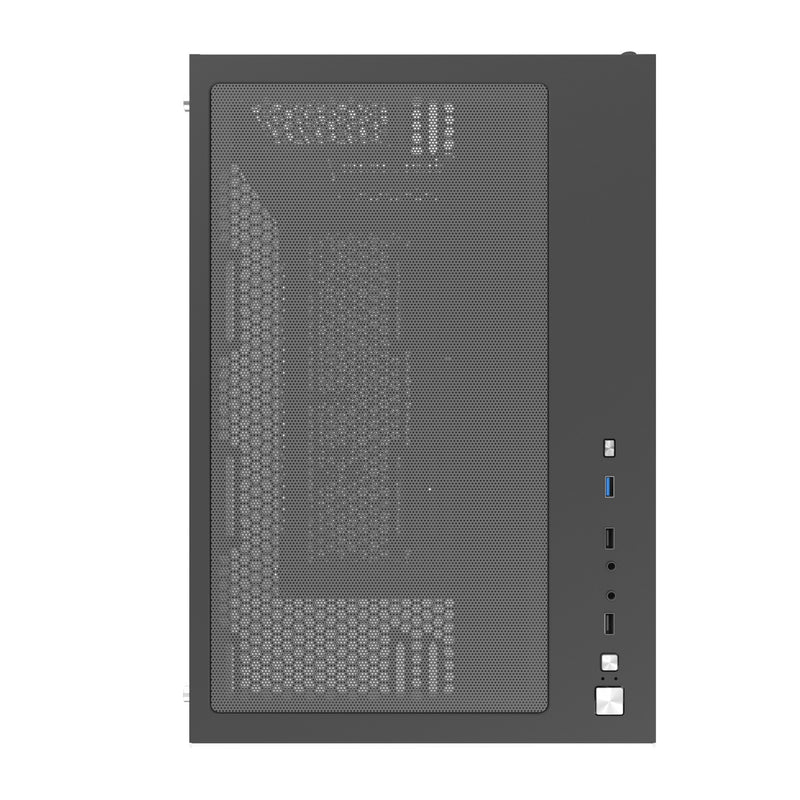 DarkFlash C285P V2 Tempered Glass Side Panel Dual Chamber Luxury ATX PC Case