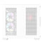 DarkFlash C285P V2 Tempered Glass Side Panel Dual Chamber Luxury ATX PC Case