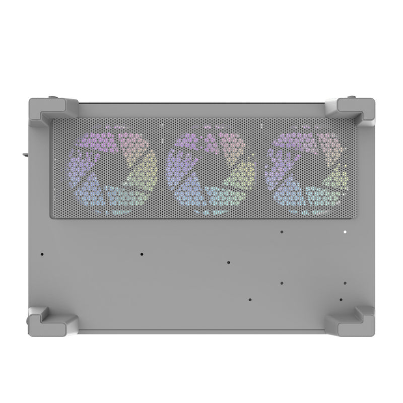 DarkFlash C285P V2 Tempered Glass Side Panel Dual Chamber Luxury ATX PC Case