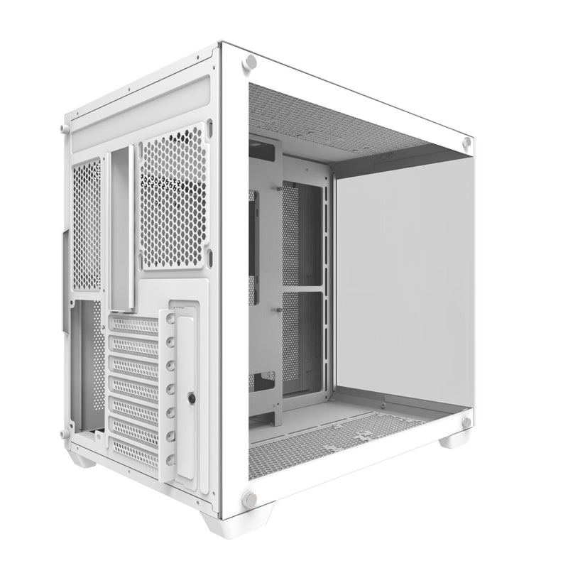 DarkFlash C285P V2 Tempered Glass Side Panel Dual Chamber Luxury ATX PC Case