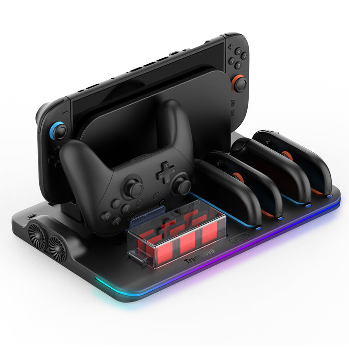 Transnovo Multi-Functional RGB Charging Dock Station 