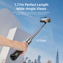 Vyvylabs ZipPop Selfie Stick Tripod (Black) (VBDP02-BK)