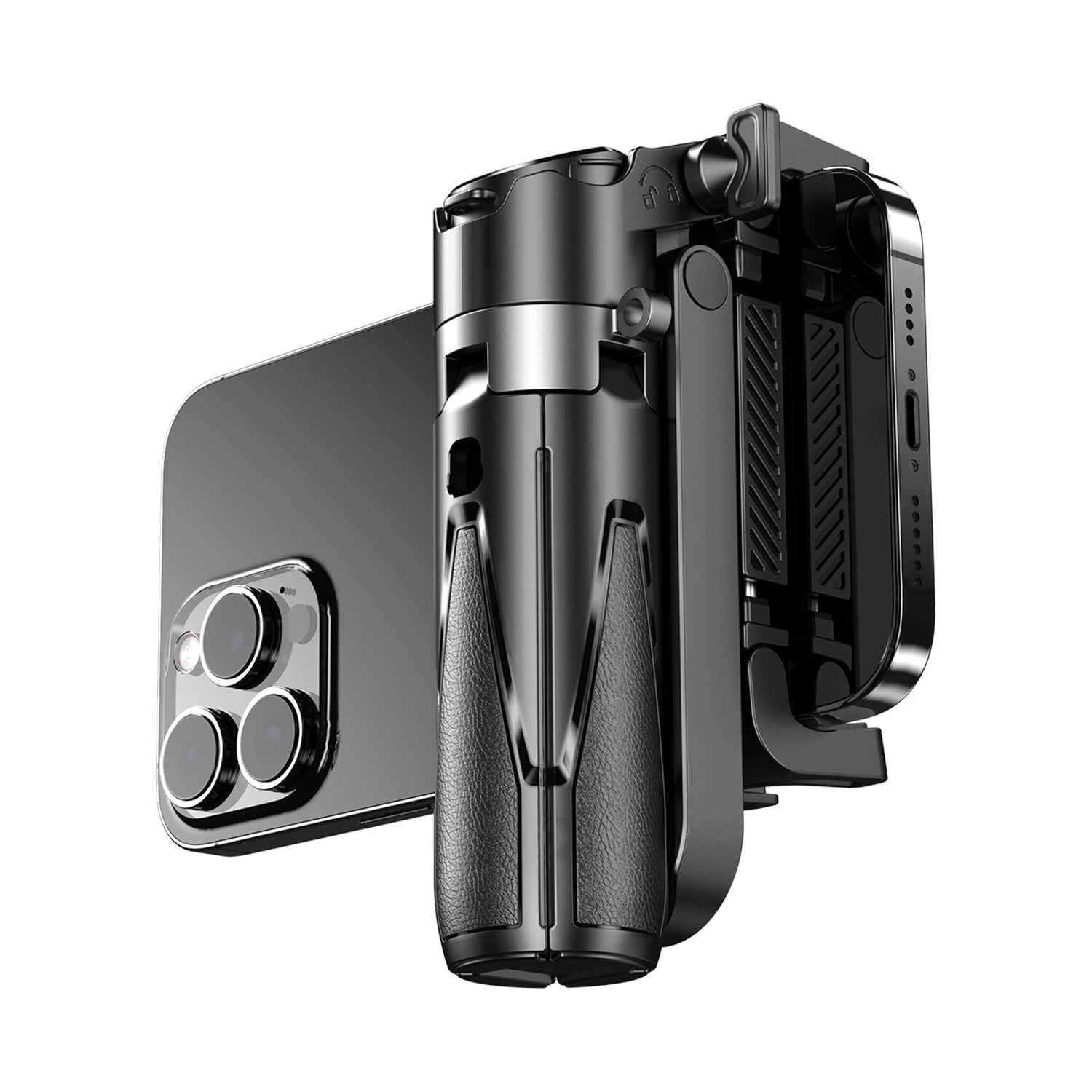 Vyvylabs Palm Super Mini Multifunctional Selfie Stick (Black)