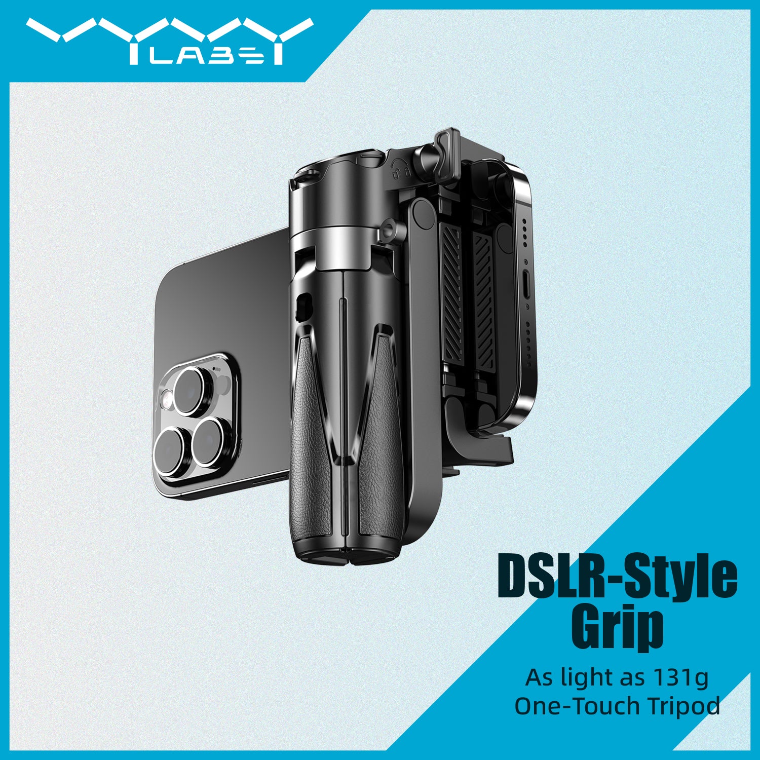 Vyvylabs Palm Super Mini Multifunctional Selfie Stick (Black)