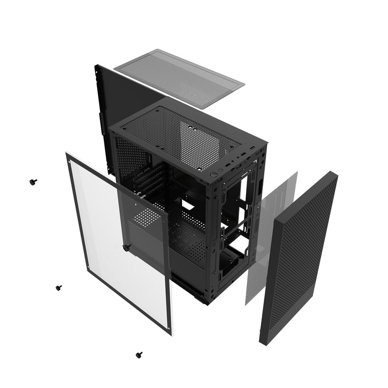 DarkFlash M305 TG Panel Luxury M-ATX PC Case