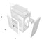 DarkFlash M305 TG Panel Luxury M-ATX PC Case