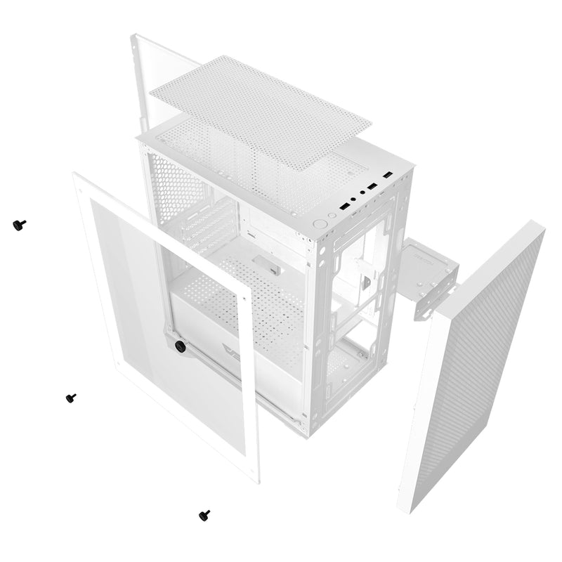 DarkFlash M305 TG Panel Luxury M-ATX PC Case