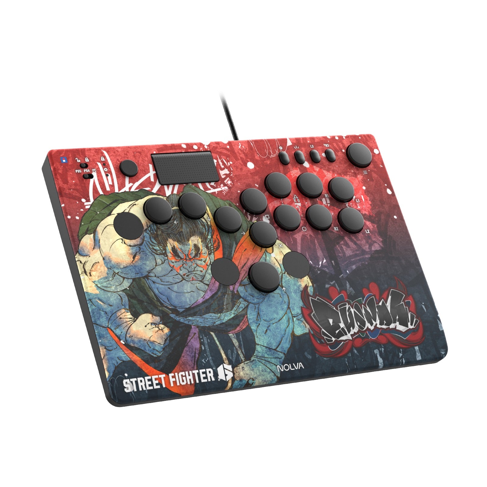 Hori Street Fighter 6 Nolva Mechanical All-Button Arcade Controller