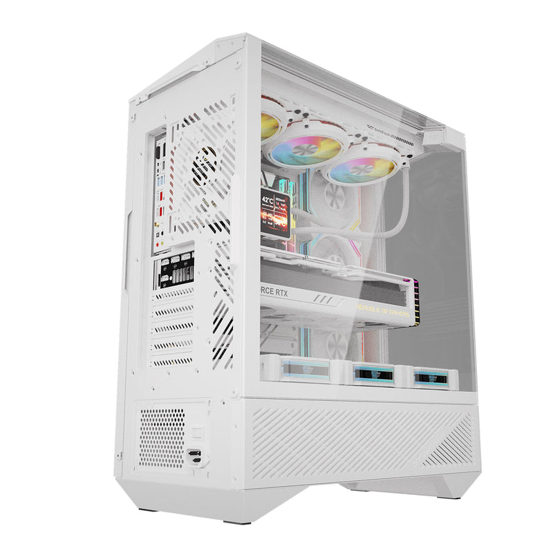 DarkFlash Arcee DY460 TG Side Panel ATX Luxury PC Case 