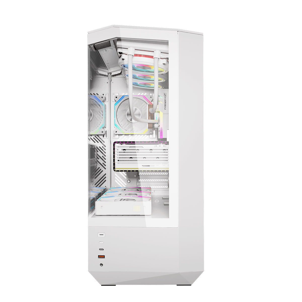 DarkFlash Arcee DY460 TG Side Panel ATX Luxury PC Case 
