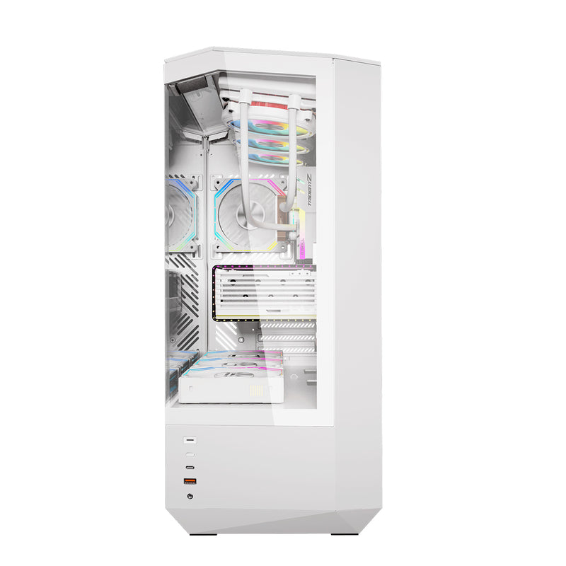 DarkFlash Arcee DY460 TG Side Panel ATX Luxury PC Case 