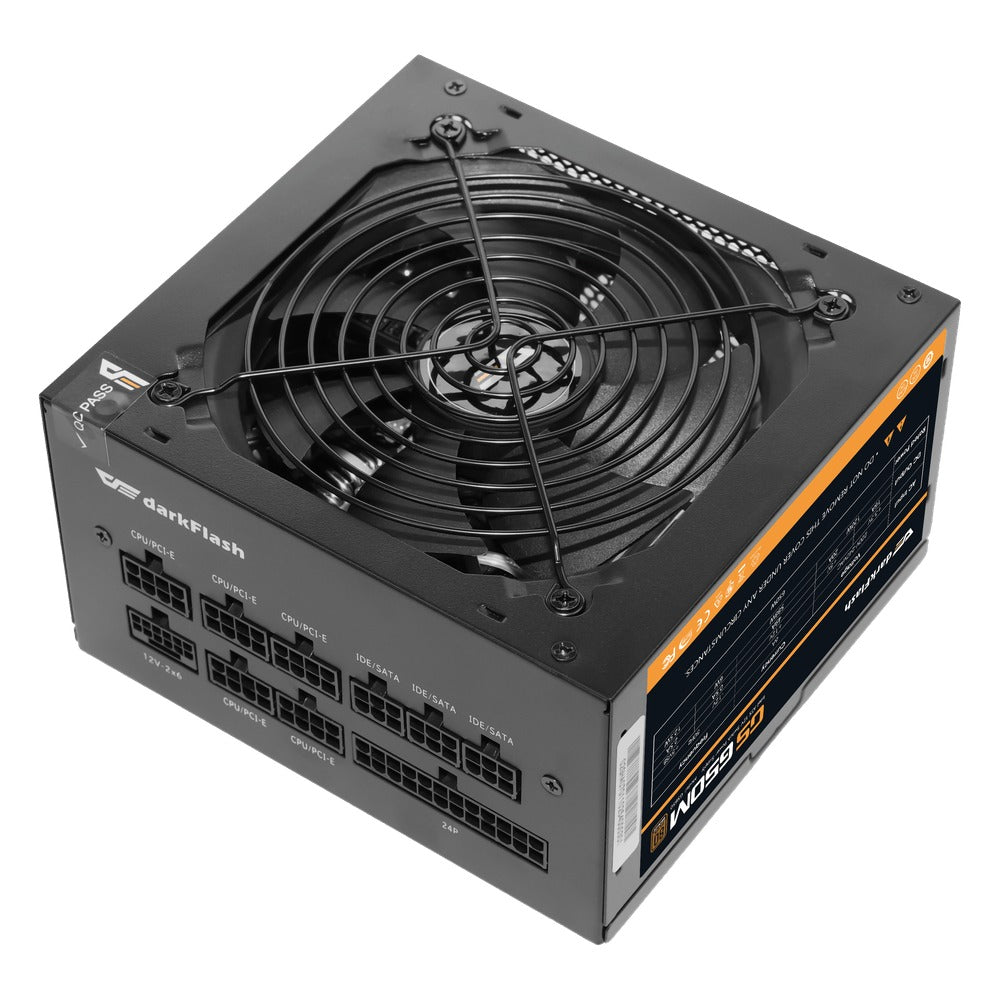 DarkFlash GS 650M 650W 80+ Bronze PCIe 5.1 Ready Full Modular Power Supply