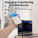 Vyvylabs ThunderBird Smart Charge 240W Display Cable Type-C to Type-C (1M, 2M) (Black) (VCLNCC1-BK-PP, VCLNCC2-BK-PP)
