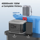 Vyvylabs P1 Outdoor Digital Display Mini Power Bank 40000mAh 100W