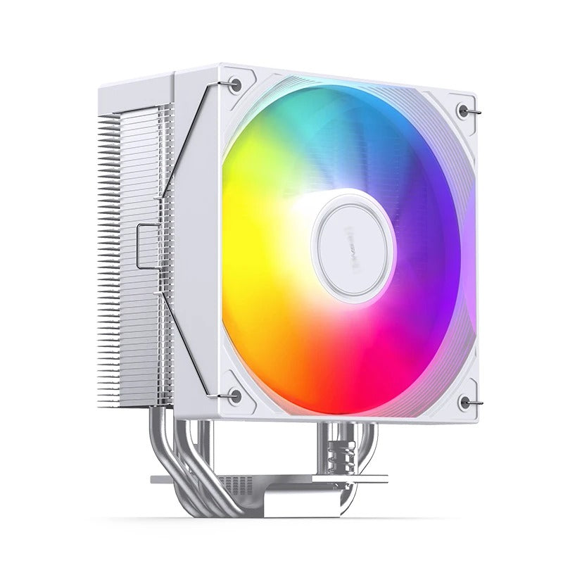 Jonsbo CB40 ARGB Single-Tower CPU Cooler (Black, White)