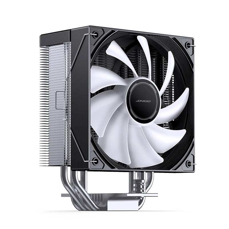 Jonsbo CB40 ARGB Single-Tower CPU Cooler (Black, White)