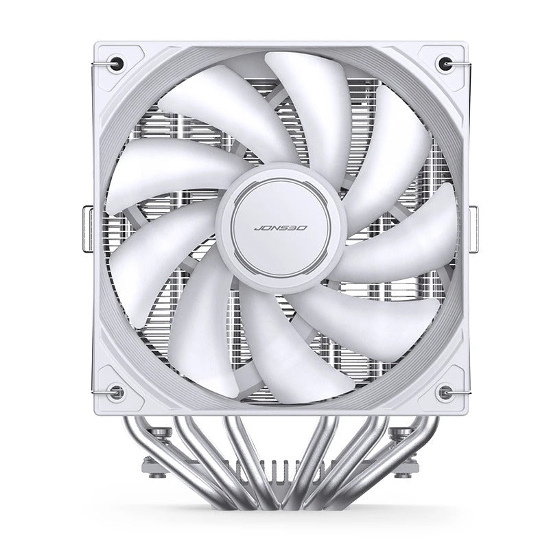 Jonsbo CB80 ARGB Dual-Tower CPU Cooler (Black, White)