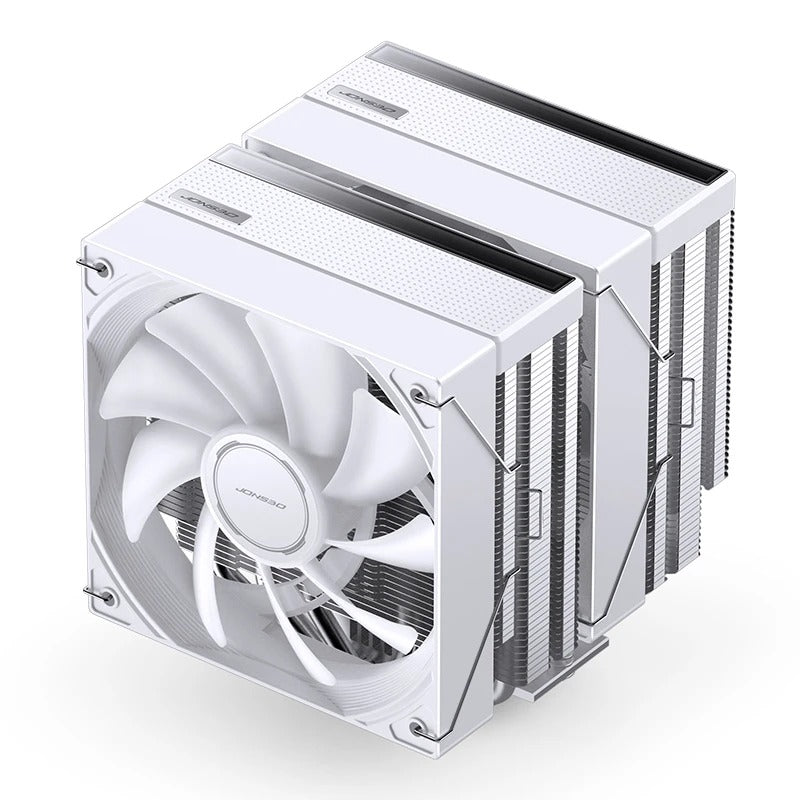 Jonsbo CB80 ARGB Dual-Tower CPU Cooler (Black, White)