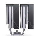 Jonsbo CB80 ARGB Dual-Tower CPU Cooler (Black, White)