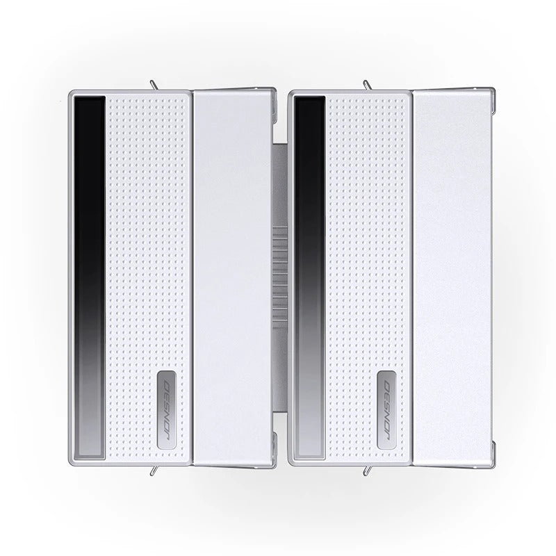 Jonsbo CB80 ARGB Dual-Tower CPU Cooler (Black, White)