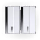 Jonsbo CB80 ARGB Dual-Tower CPU Cooler (Black, White)