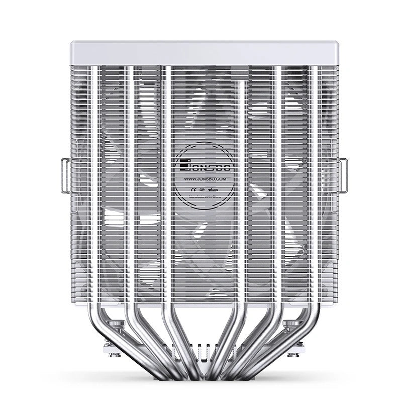 Jonsbo CB80 ARGB Dual-Tower CPU Cooler (Black, White)