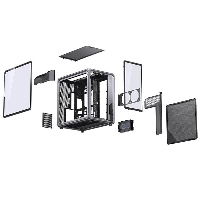 Jonsbo X400 ATX Computer Case (Grey, White)