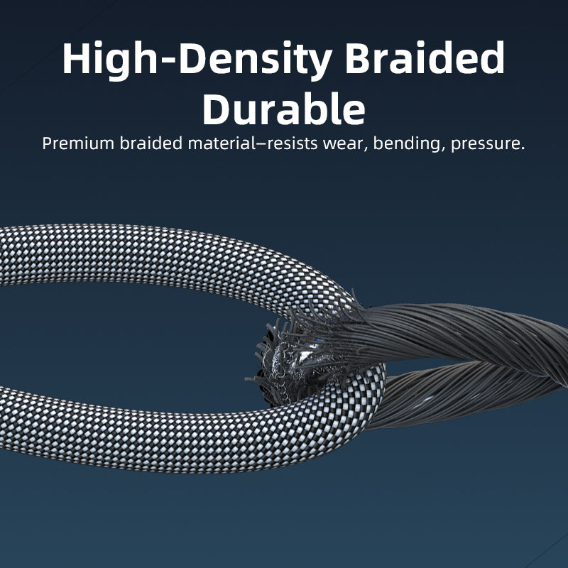 Vyvylabs NeoMag Stowable Rapid-Charging Cable Type-C to Type-C 240W