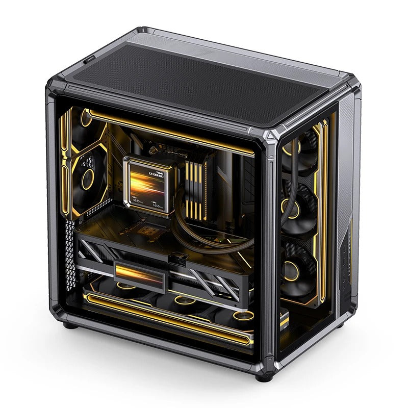 Jonsbo X400 ATX Computer Case (Grey, White)